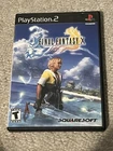Final Fantasy X Sony PS2 PlayStation 2 Black Label CIB With Manual Tested