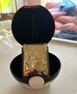pokemon ball with gold card value 23k gold pokemon cards value Pokemon 23K Gold-Plated Trading Card Limited Edition