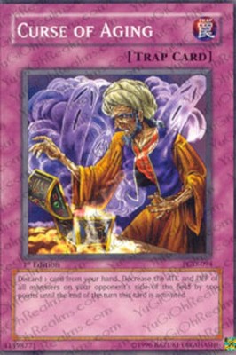3 x Curse of Aging - PGD-094 - Common - 1st Edition Near Mint, English YGO