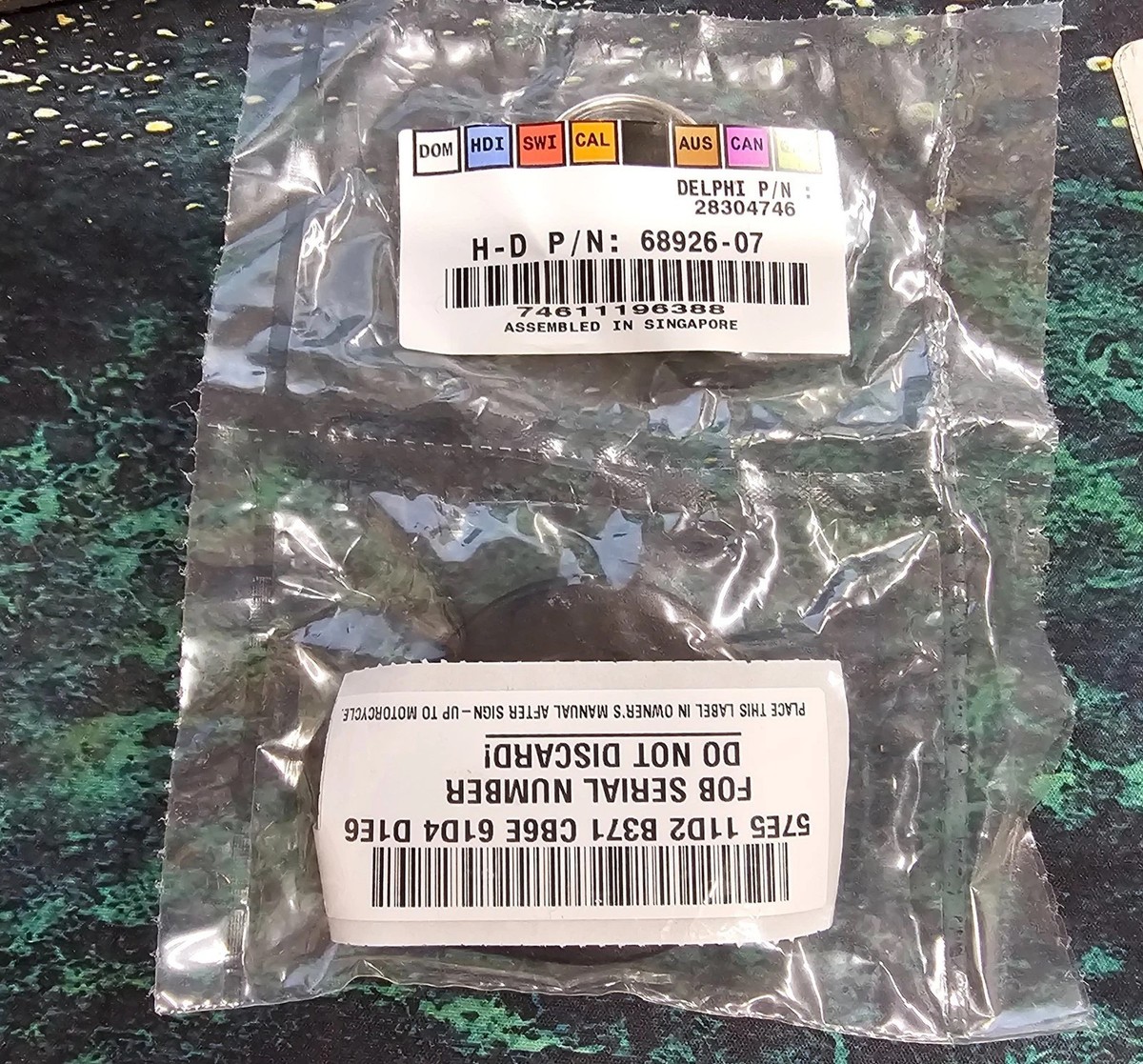 OEM Harley 07-13 FL Hands Free Smart Security System Module NOS