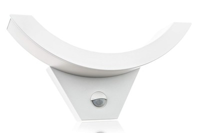 LED Wandlampe mit Bewegungsmelder 140° 10W, 1050lm I IP54 geschützte LED Auße...