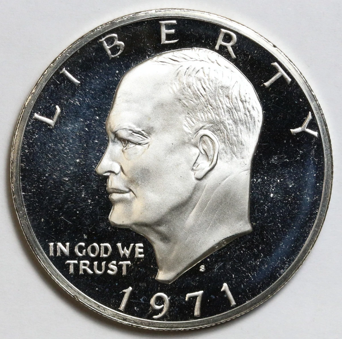 U.S. Mint Certified Proof 1971 Eisenhower Dollars (1971-1978) for