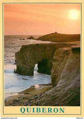 Postcard - 56 - Quiberon Peninsula - L'arche de Port Blanc au soleil co