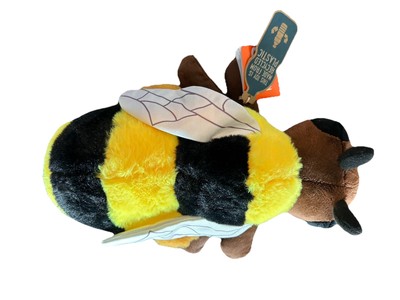 Wild Republic Bumble Bee Plush Stuffed Animal Made from Recycled Bottles 12''