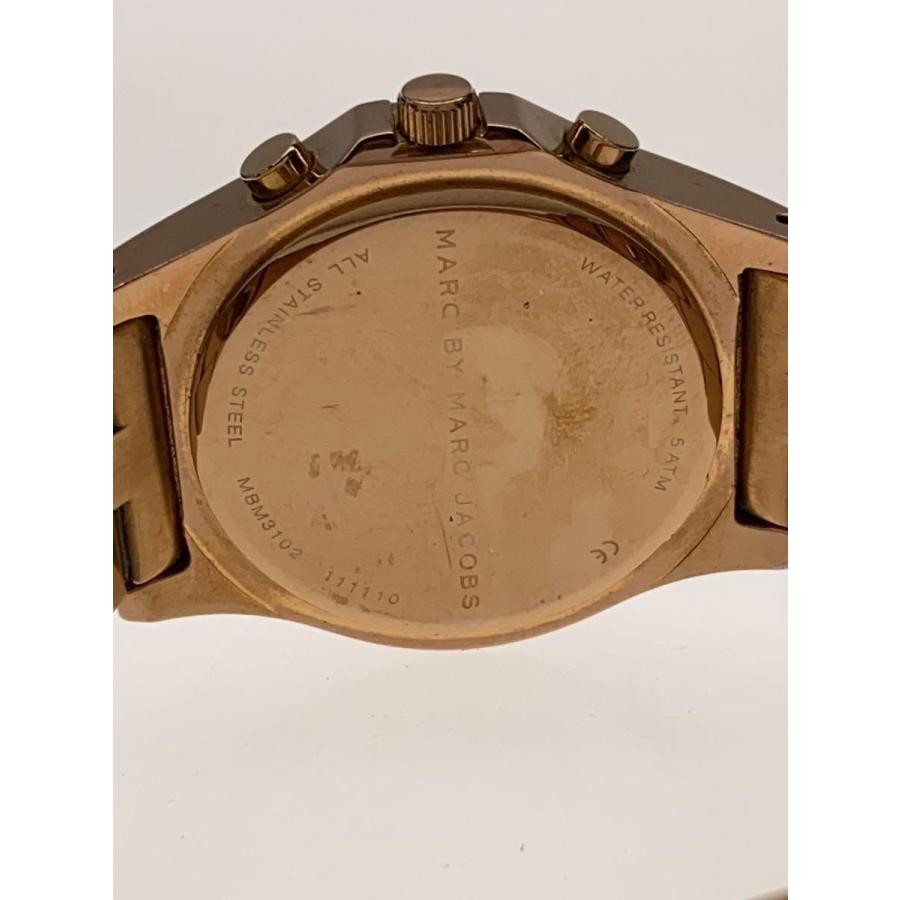 Marc By Jacobs Quartz Watch/Analog/Stainless Steel/Pnk/Gld Marc By Jacobs Quartz Watch/Analog/Stainless Steel/Pnk/Gld