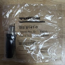 Turck BS 8141-0 Field Wireable Screw Terminal Connector M12 4Pin Male U6550