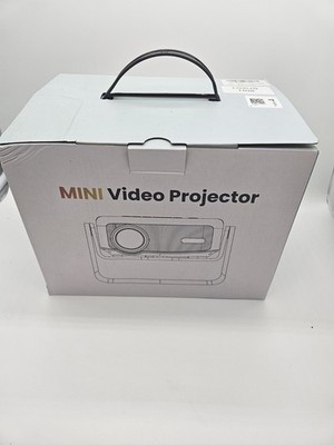 Mini Projector 1080P Portable Projector, Compatible with iOS/Android/...