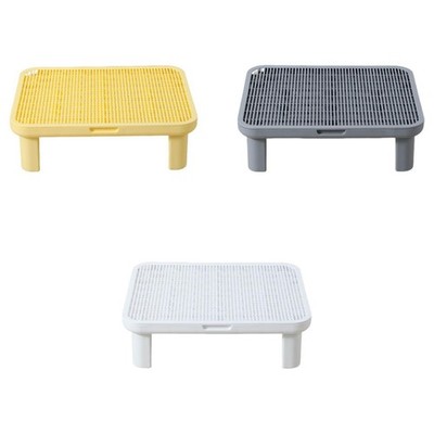 Cat Litter Box Step Katzenstreu Trittbrett mit Doppelter Schicht Und 6mm