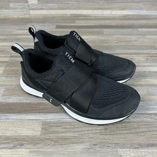 TIEM Slipstream Womens Size 7 Black Spin Cycle Athletic Shoes w/ Clips - 100005W