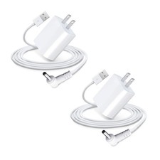 Love Your 13.2ft 2-Pack Indoor/Outdoor Power Adapter Plug Wall Charger for Ri...
