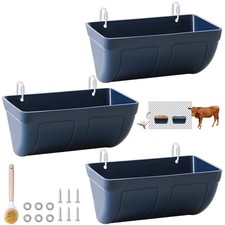 Hanging Chicken Feeder Trough for Goat Sheep Deer Poultry Duck Chicken Fence ...