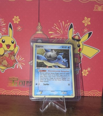 Lapras 8/92 EX Legend Maker Pokemon TCG Vintage Deutsch Excellent