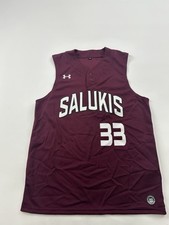 Southern Illinois Salukis Baseball Jersey Mens Medium Under Armour Player Sample