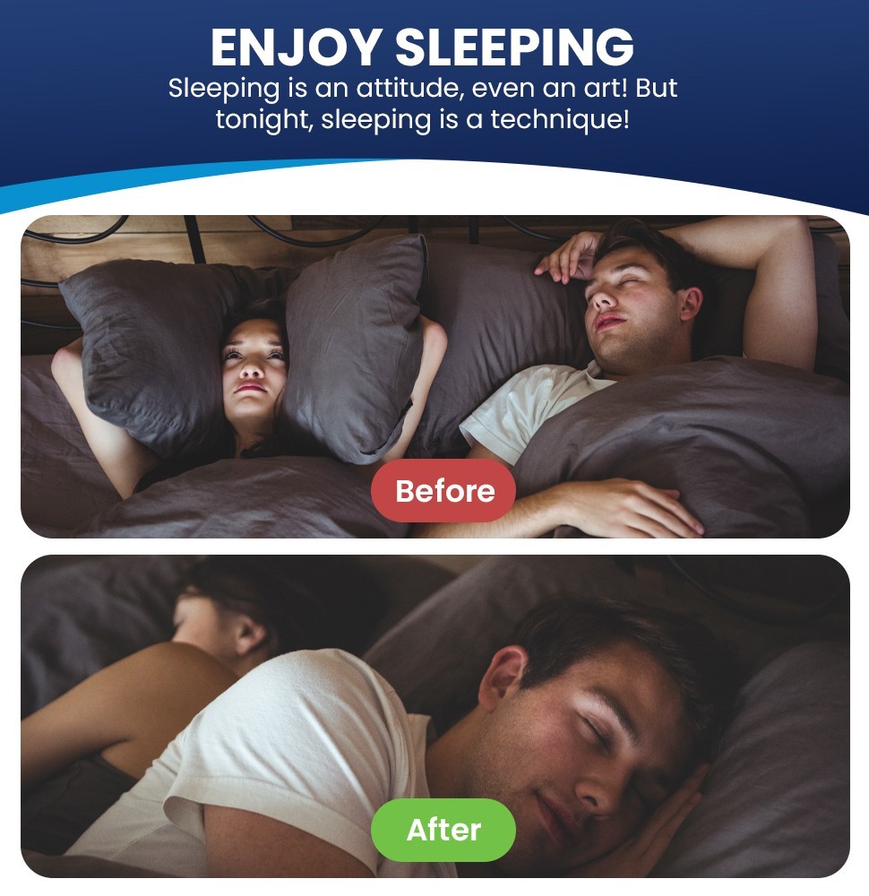 Dental Mouth Guard Snoring Stopper Grinding Teeth Sleep Freedom for Men & Women