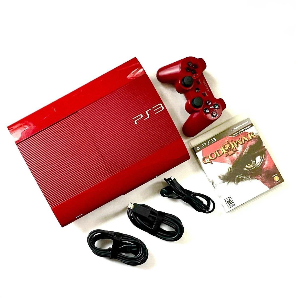 Sony PlayStation 3 - Super Slim Red Video Game Consoles for sale