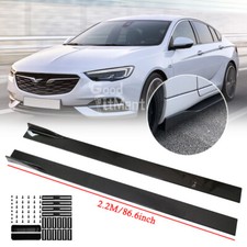 Für Opel Insignia B GSI Seitenschweller Sideskirts Kohlefasermuster Schwarz