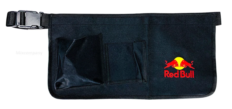 Red Bull Schürze 25x49cm Polyester Bistroschürze Schürze mit Schnellverschluss