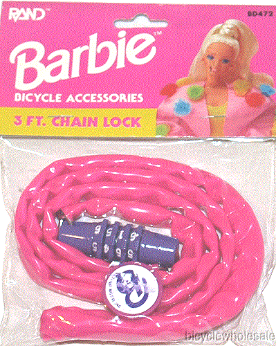 Barbie Combo Kettenschloss/3 Fuß rosa & lila Schloss NEU! - Bild 1 von 1