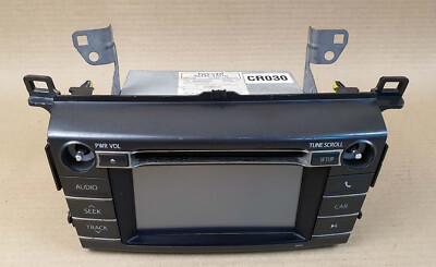 2013-2015 Toyota Rav4 Radio CD info Display 86140-42010 Oem ID