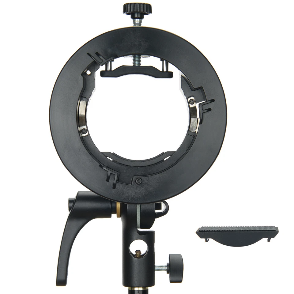 US Godox 2* S2 Speedlite Bracket for Godox AD200Pro AD400Pro V1 Round Head Flash - Image 4 of 4