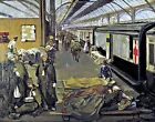 Art The Wounded At Dover, 1918. War Oil Painting Giclee Print Canvas