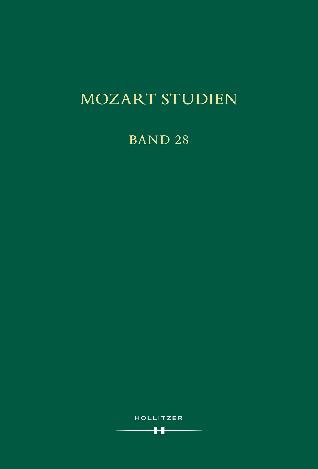 Thumbnail - Manfred Hermann Schmid; Milada Jonášová / Mozart Studien Band 28