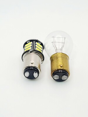 BA15D Two Contact LED Bulb S8 Bayonet Base 1076 1142 1176 Non-Dimmable 3W Waterproof AC12V/DC 10
