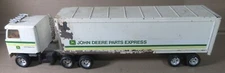 Vintage ERTL John Deere Parts Express Semi Truck Trailer Chevrolet COE USA