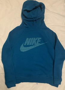 Nike Turquoise Hooded Sweatshirt Women's Size Small | eBay