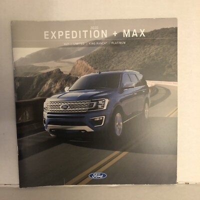 2020 Ford Expedition/Max Dealership Brochure XLT Limited King Ranch Platinum NEW