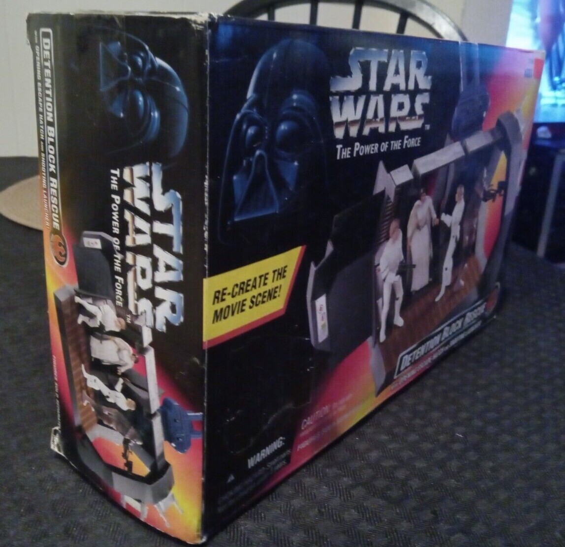 Star Wars Vintage Star Wars Power Of The Force Detention Block