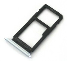 OEM HTC U ULTRA 2PZF100 REPLACEMENT SILVER MICRO SD SIM CARD TRAY