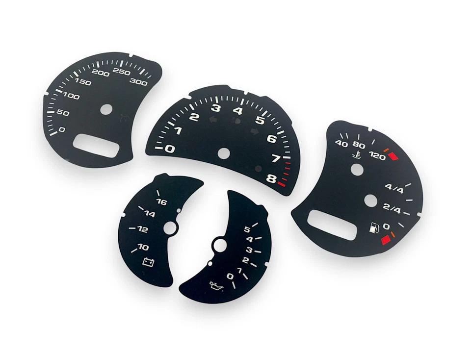 For Porsche 911 996 Tachoscheibe Speedometer Cluster Dial Gauge Tacho km/h kmh - Bild 3 von 4