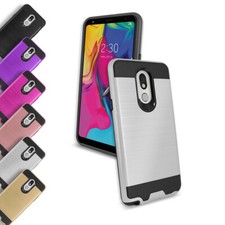 Funda delgada híbrida a prueba de golpes para LG Stylo 5/LG Stylo 5 Plus
