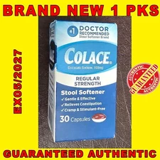 Colace Regular Strength 30 Ct. AUTHENTIC EX05/2027