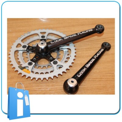 Kurbelgarnitur Retro Cook Bros.Racing Rsr - 176 MM - Vintage Bros Dunkel