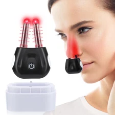 Red Light Rhinitis Relief Device Sinusitis Nasal Nose Infrared Light Therapy