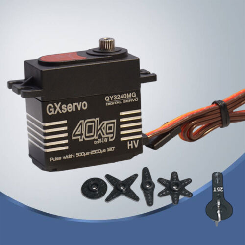 High Torque&Speed 40KG Metal Gear Digital Servo for 1/8 1/10 RC Car Waterproof - Picture 2 of 11
