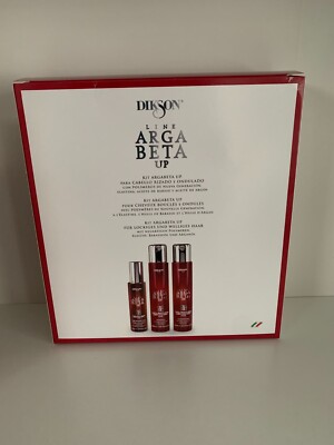 Dikson Argabeta Three (3) Piece Kit for Curly, Wavy and Frizzy Hair