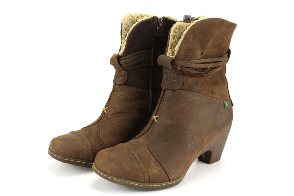 El Naturalista n.37 stivali donna stivaletti stivali naturali ottimi n. 754 A - Immagine 2 di 4