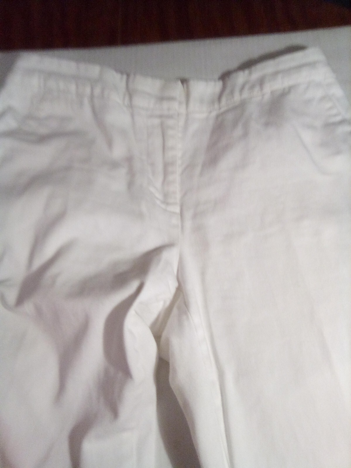 Tory Burch Pants Solid White - image 4