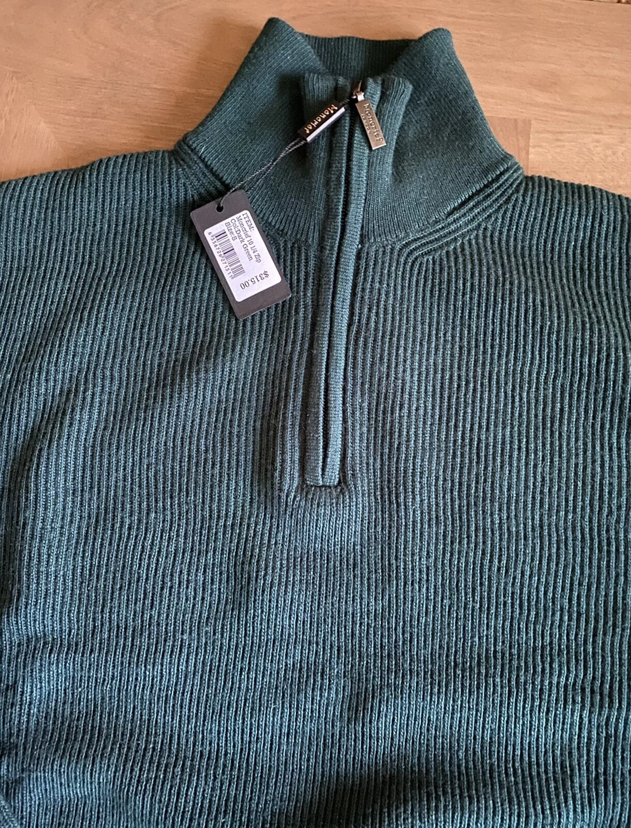 Men's zipper shop sweater