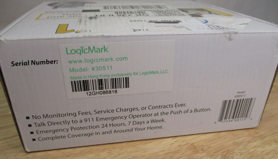 LOGICMARK Guardian 警报 911 紧急警报系统型号 30511 全新开箱 — 第 2/4 张图片