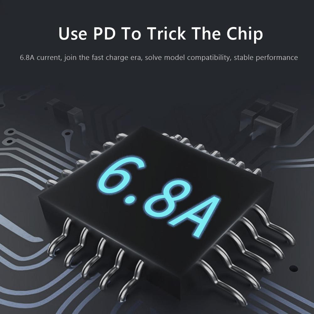 2pcs for microsoft surface to type c pd fast charging converter charger