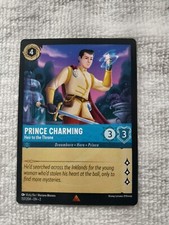 Disney Lorcana: Rise Of The Floodborn - Prince Charming 157/204 Rare- NON Foil