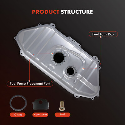 New 11.9 Gallons Fuel Tank with O-Ring for Scion xA xB 2006 L4 1.5