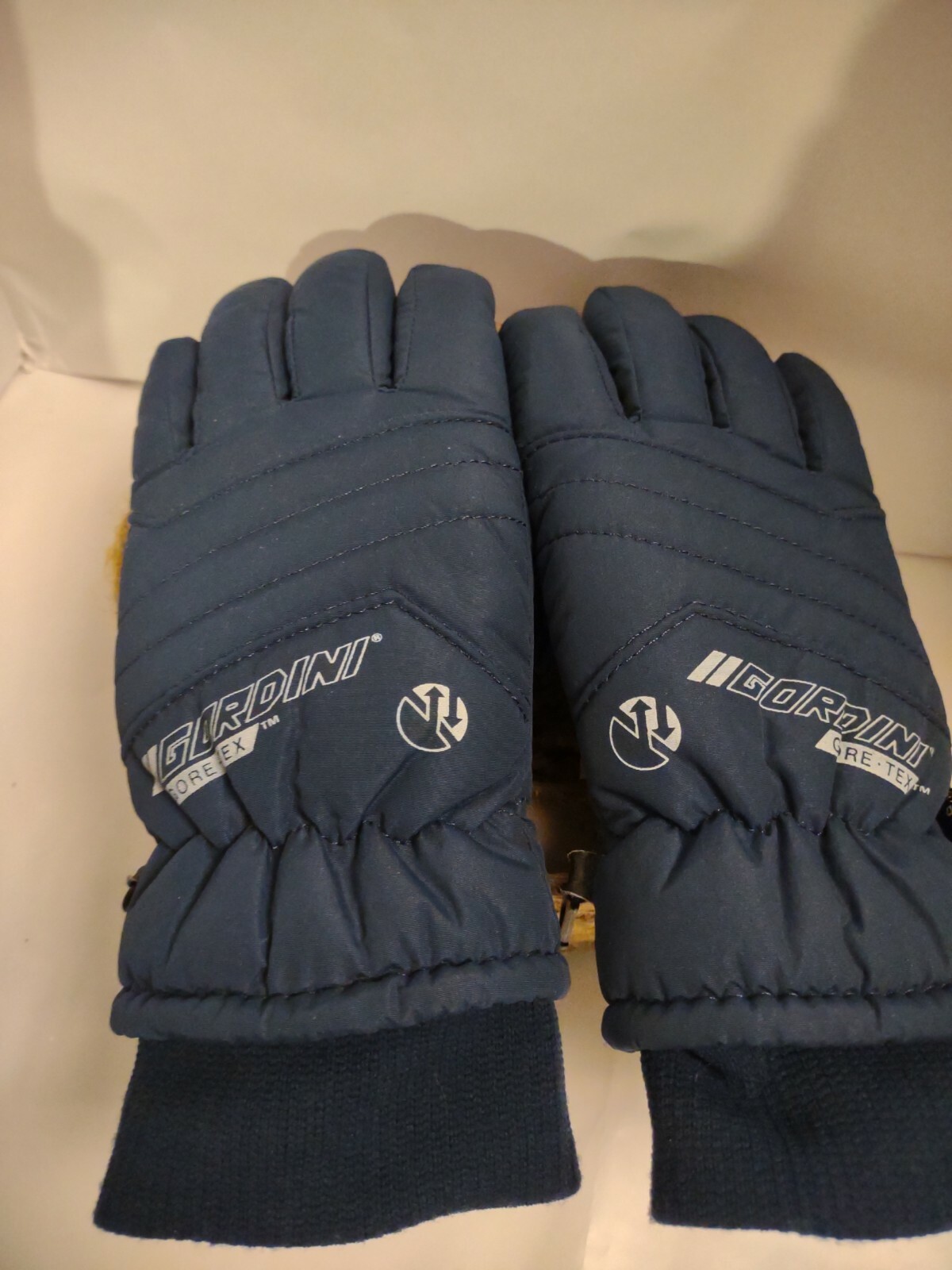 Gordini Women's Gore Tex Snow Gloves Thinsulate Heatrap Blue Ski Size