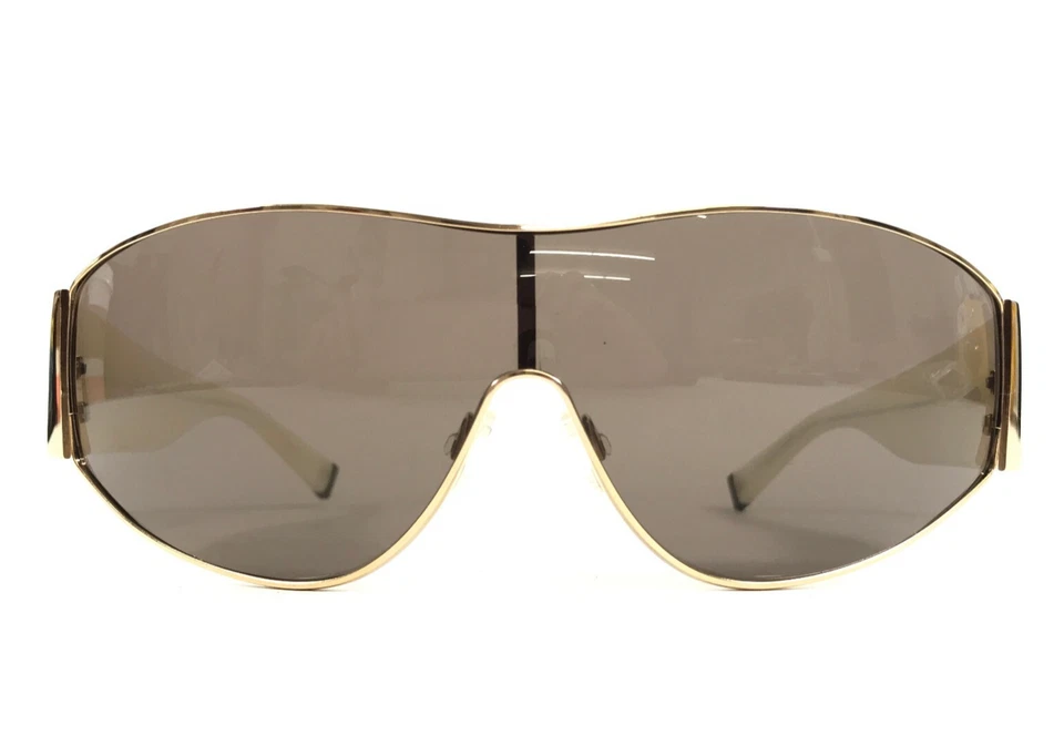 Gafas de sol Oliver Peoples de colección Vertigo G brillantes doradas marfil marcos con lentes marrones Foto 2 de 4