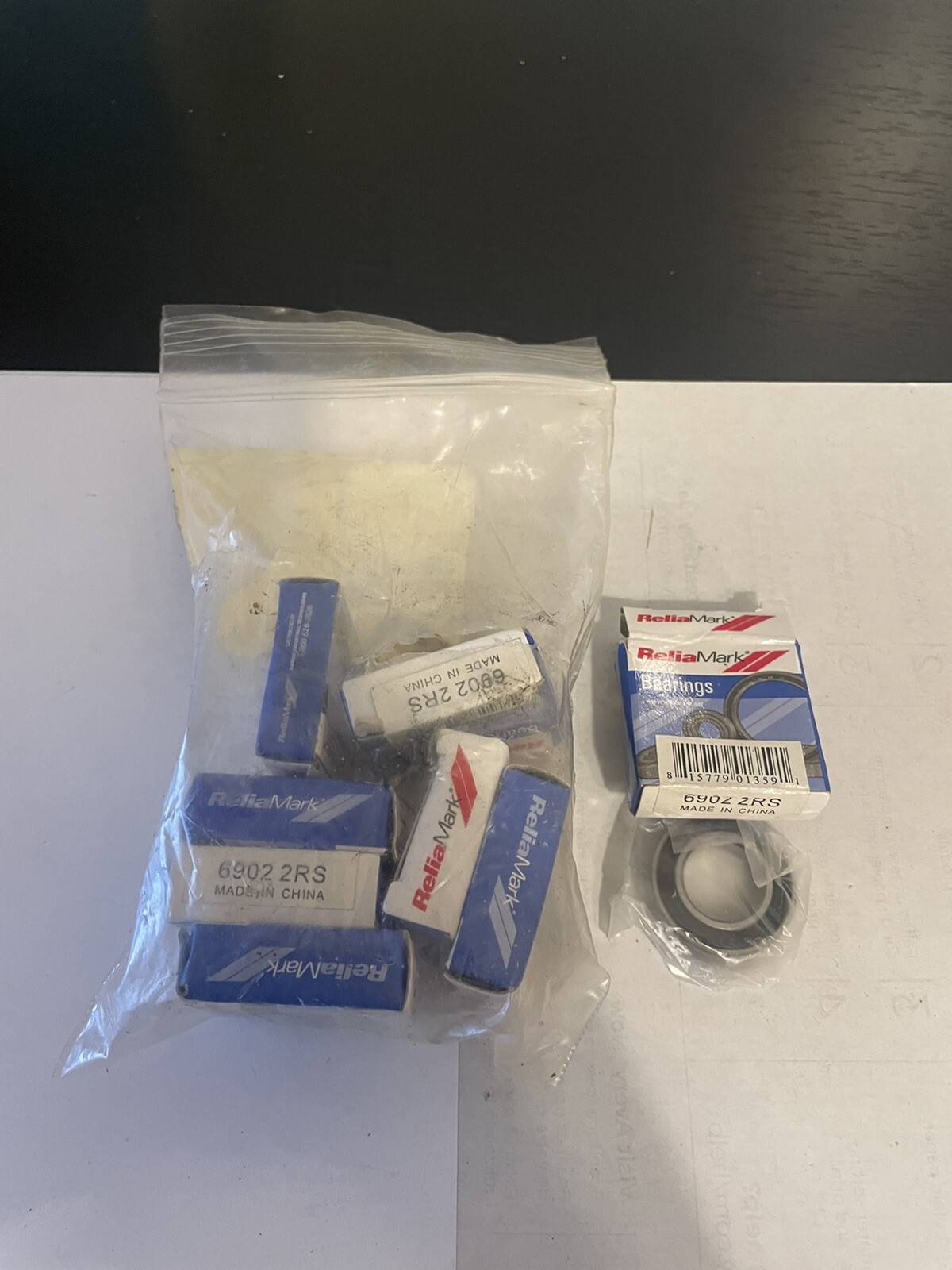 ReliaMark Bearing 69022RS (15x28x7) Lot of 8 S/B9 eBay