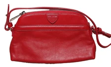 Marc Jacobs Sweetie Red Leather Crossbody Leather Bag + Dustbag NEW MSRP $650